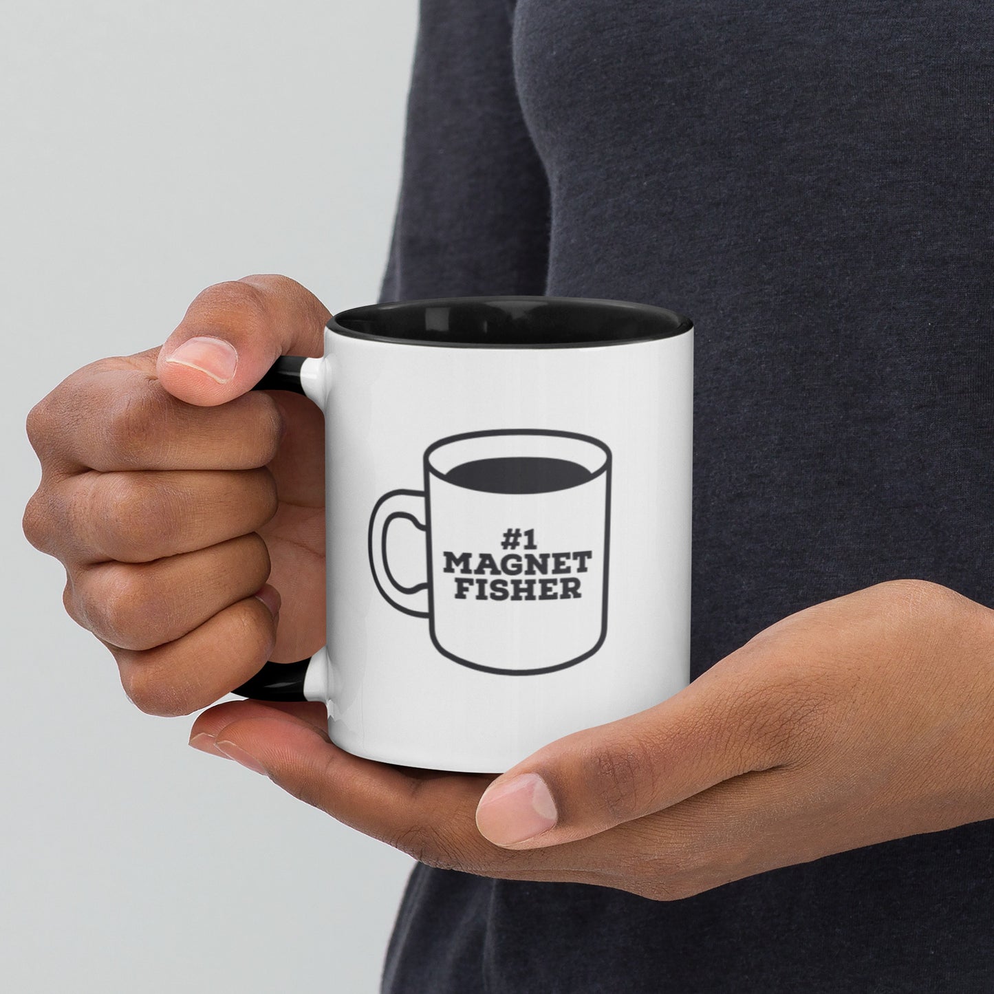 Mug with Colour Inside #1 Magnet Fisher