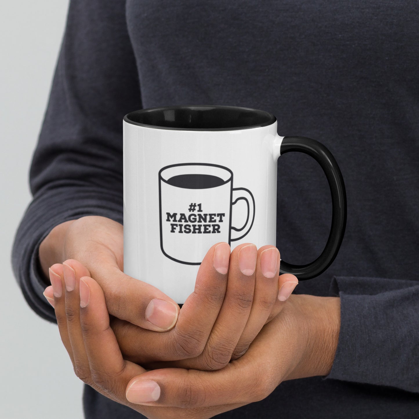 Mug with Colour Inside #1 Magnet Fisher
