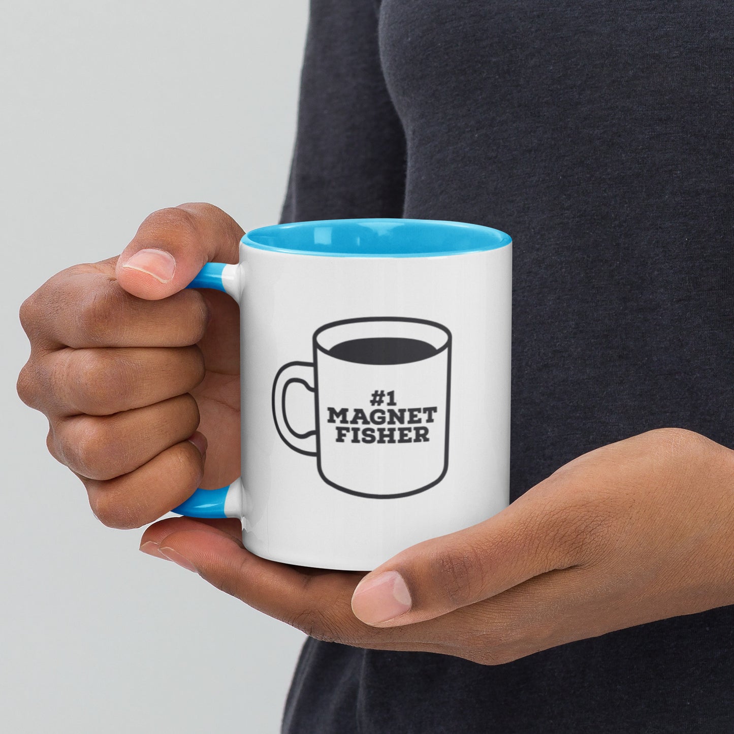 Mug with Colour Inside #1 Magnet Fisher