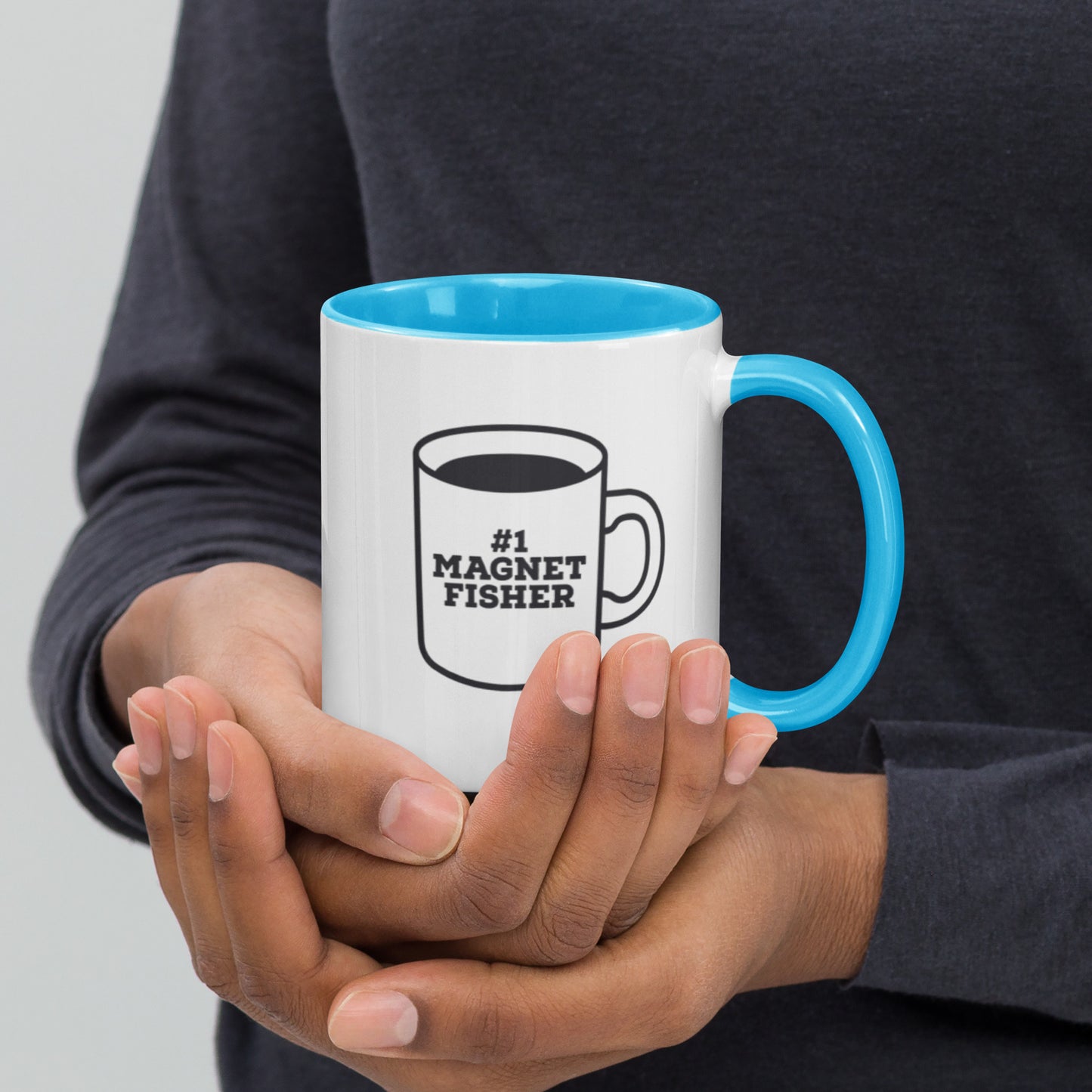 Mug with Colour Inside #1 Magnet Fisher