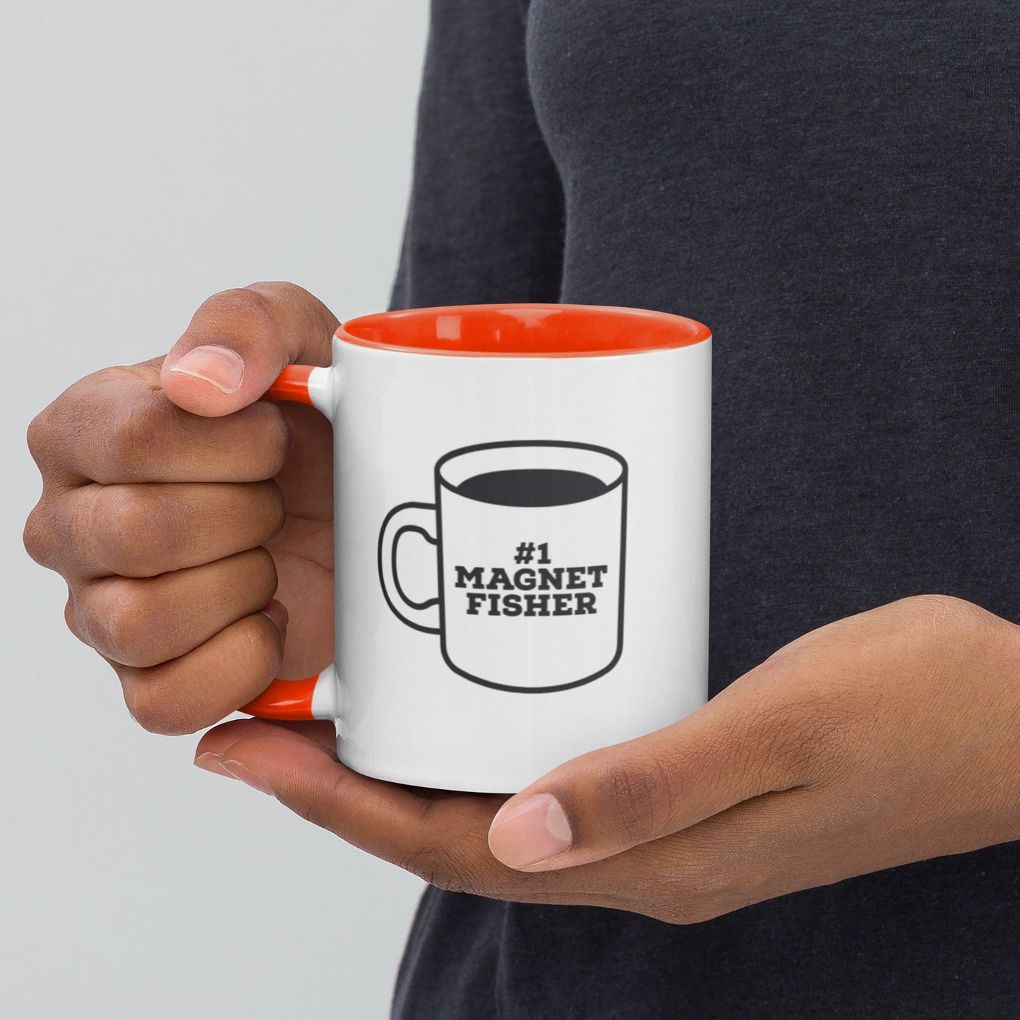 Mug with Colour Inside #1 Magnet Fisher