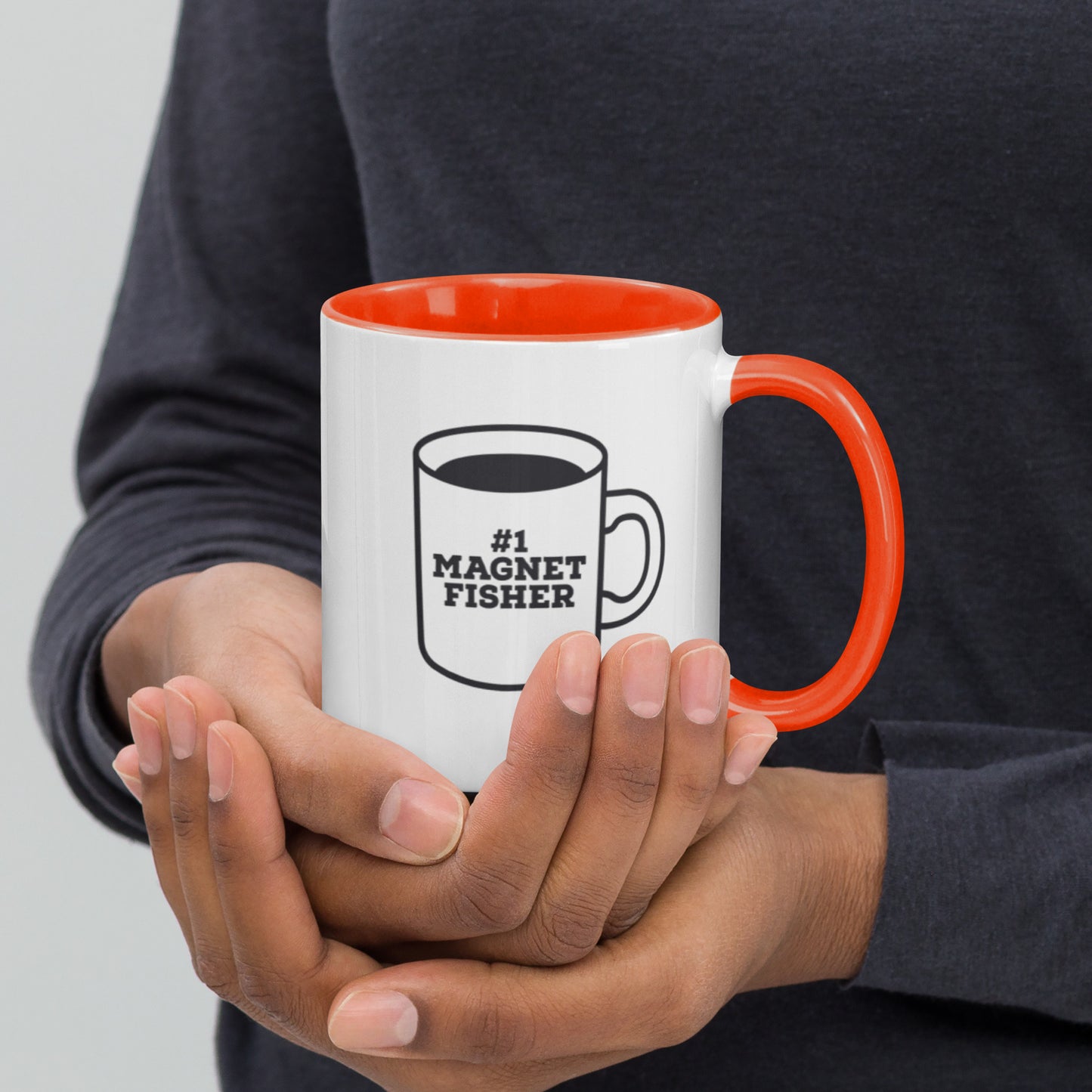 Mug with Colour Inside #1 Magnet Fisher
