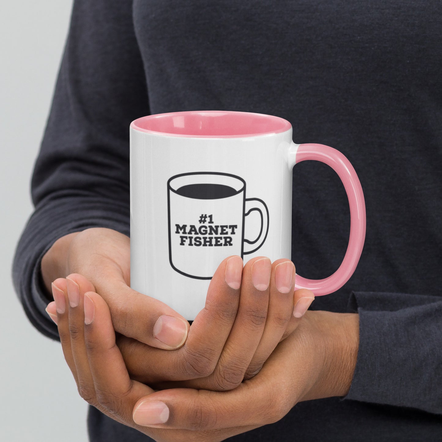 Mug with Colour Inside #1 Magnet Fisher